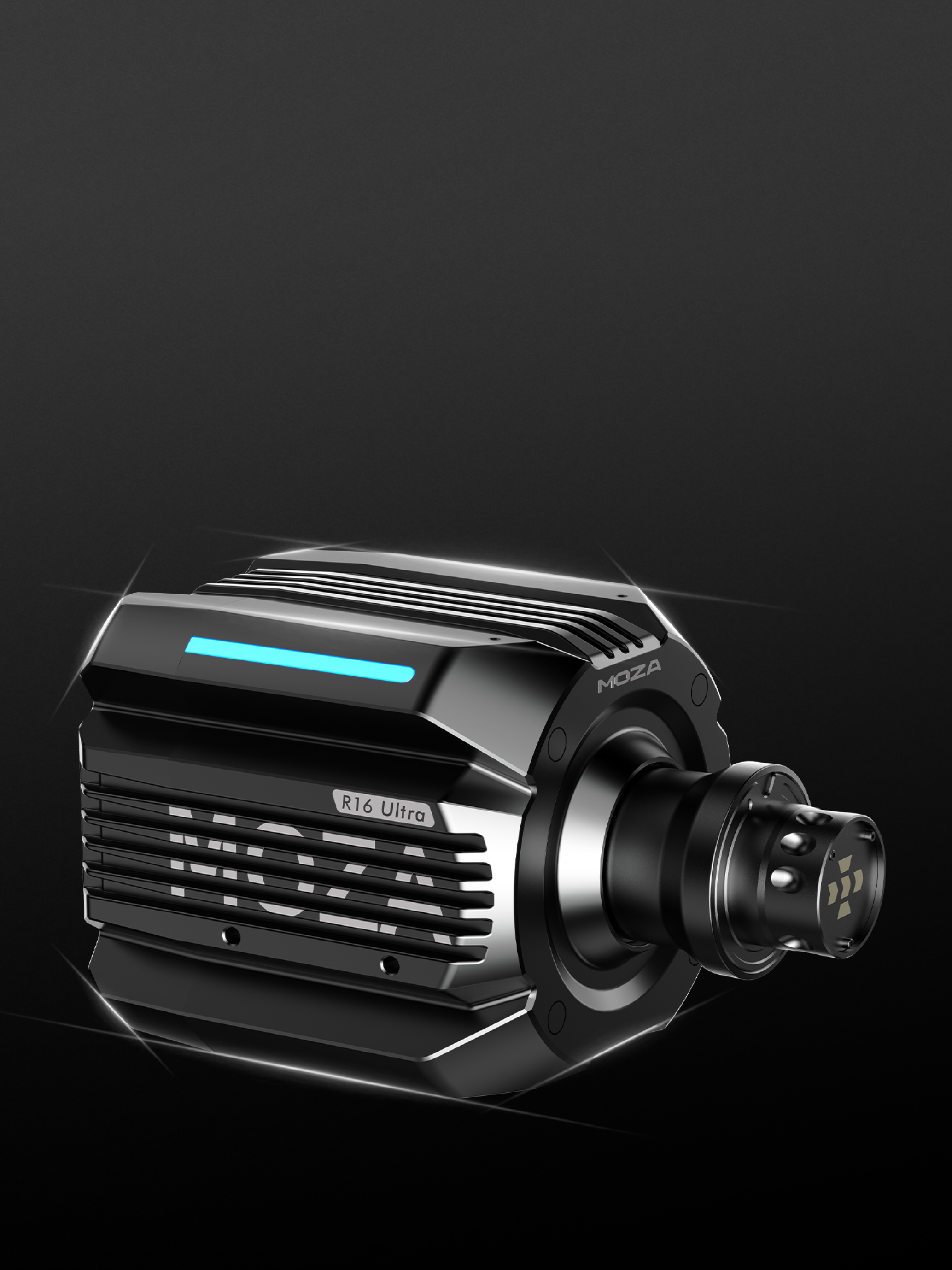 Moza R16 ULTRA - aluminium housing made on cnc